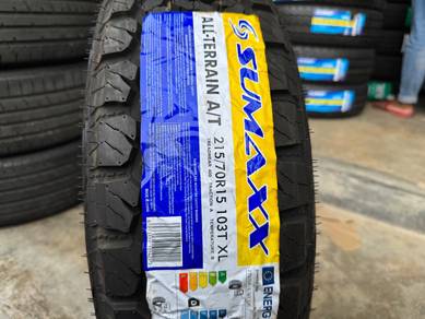 Tayar baru 215 70 15 Sumaxx at 2026 new tyre offer