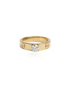 CARTIER LOVE SOLITAIRE YELLOW GOLD RingEC001109YGR