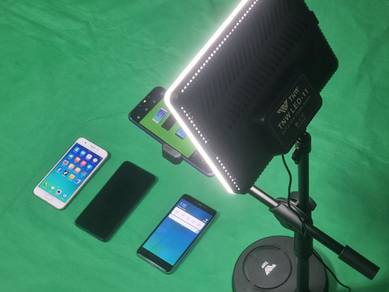 tripod dan lampu 11 inci