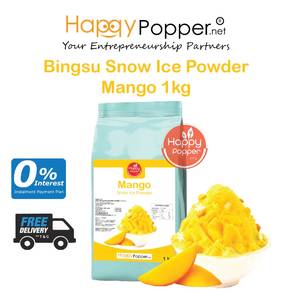 Bingsu Snow Ice shave Powder Premix Mango 1kg