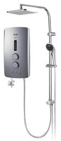 Alpha IM-9i RS Rain Shower Water Heater - Silver