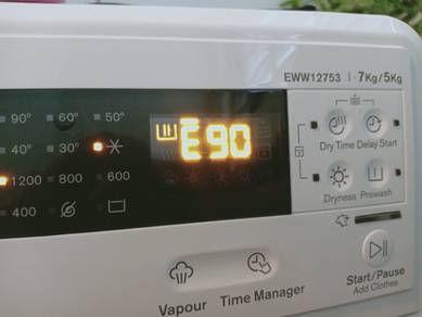 Electrolux Washing Machine Faulty