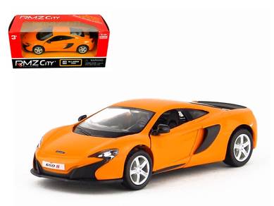 Mclaren 650s 1:36 diecast model car (orange)