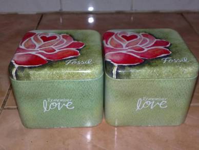 Kotak fossil tin box 2