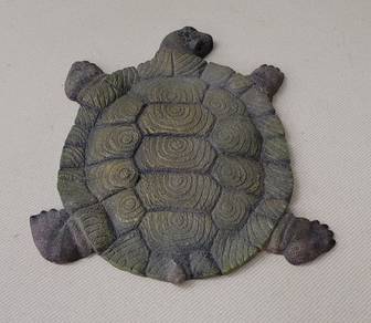 Resin tortoise decor