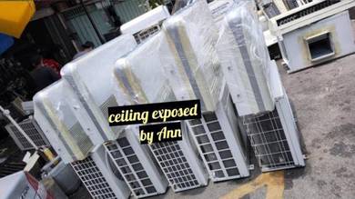 Aircond 2.5hp ceiling expose iii