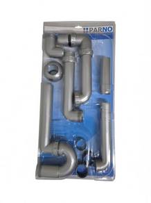 Kitchen Sink Waste Drain Pipe Outlet Elbow P-Trap