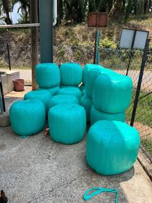 Silaj Napier Wrapper Bale / Napier Silage Bale