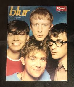 UK BLUR BOOK Buku BRITPOP