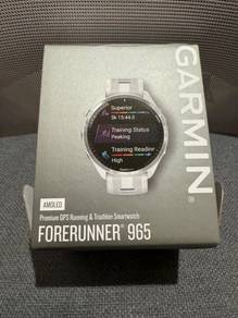 New Garmin Forerunner 965 47 mm Titanium Case Whit