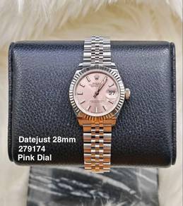 Rolex Datejust 28mm 279174 Pink Dial