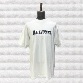 Balenciaga Graphic Stencil Logo Tee