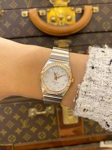 2022 Omega Constellation Lady 18K 750 Rose Gold