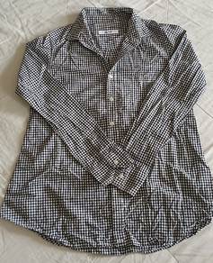 Kemeja Gingham Back Number Japan-Preloved 