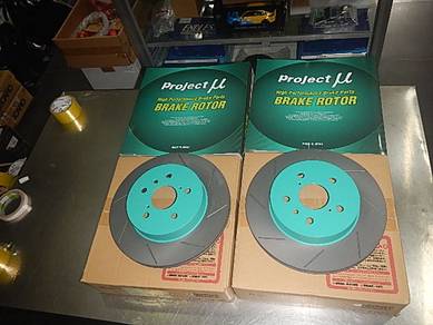 Project Mu SCR Rear Disc Rotor GR Yaris GR Corolla