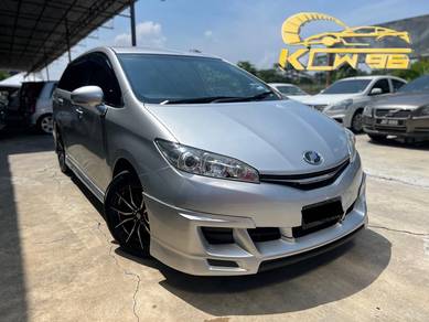 Toyota Wish X in Kepong, KUL