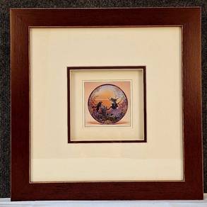  Framed Hummingbirds III Lithograph