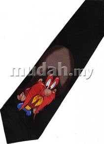 Disney Yosemite Sam Cowboy Cartoon Fancy Neck Tie
