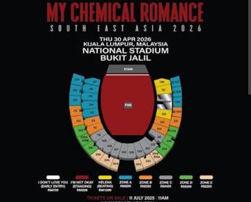 2 ticket mcr day 1 standing