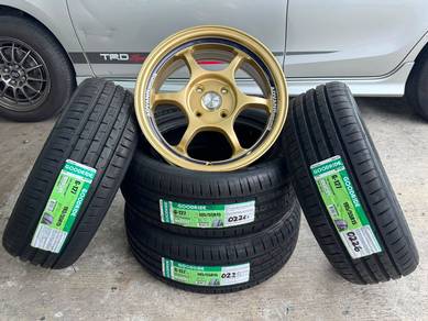 Package rim baru 15 Advan Rg siap tayar goodride