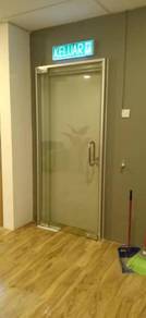 KHIDMAT PINTU KACA l glass door install
