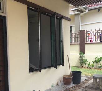 Tingkap Casement Multi-Point (Aluminium