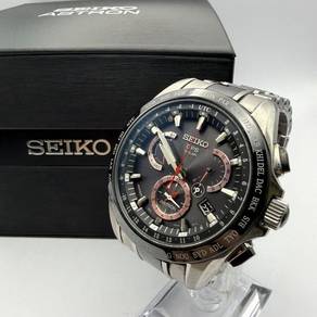 SEIKO ASTRON GPS Solar Men's Watch Black Dial