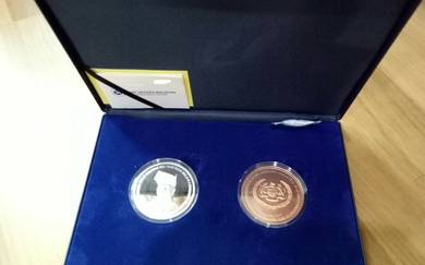 Malaysia DYMM Agong Malaysia XV coin 2 in 1 2017