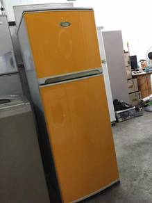 Sharp Yellow Fridge Ice Peti Ais Sejuk 2 Pintu