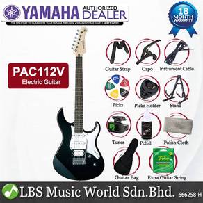 Yamaha PAC112V Alder SSH Pickup Electric Guitar Bl