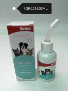 QB2015 Bioline Ear Care Cat Rabbit Dog Pet Kucing