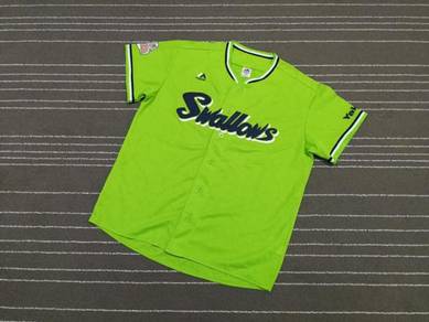 Swallows akita by majestic baseball jersey size x