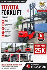 Forklift Toyota 2.5