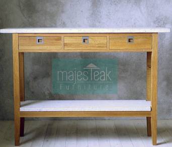 Teak Console Table Malaysia -Glad
