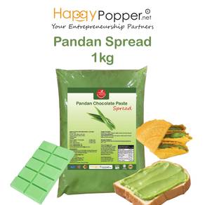 Pandan Chocolate Spread 1kg (10 PKT/CTN)