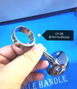 Chrome pipe holder CH 08/ Towel rack pipe holder