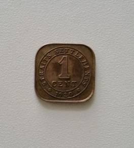 VERY RARE OLD COIN 1 Cent (1920) KING GEORGE V