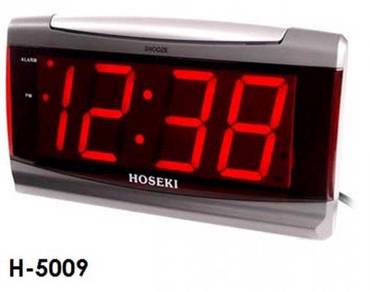 Red LED Table Clock
