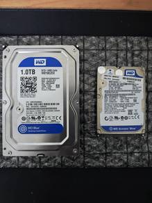 HDD WD Blue 1TB / 750GB