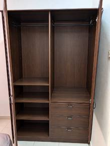 IKEA Wardrobe with Shelves & 3 Drawers