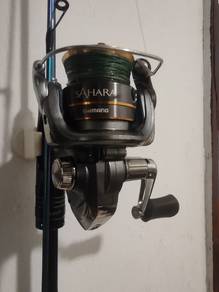 fishing reel shimano sahara 1000fe rod tachi