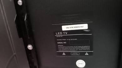 good as new DTAC 43" ANDROID TV
