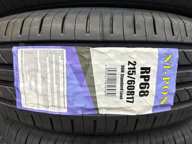 215/60/17 NI-PON RP68 Tyre 2026 Tayar
