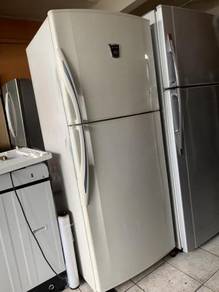 Big Sharp 2 Doors Fridge Peti Sejuk Ais Freezer