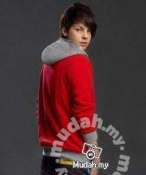 READY STOCK HOODiE RED SWEATER HOODY JACKET HOODED