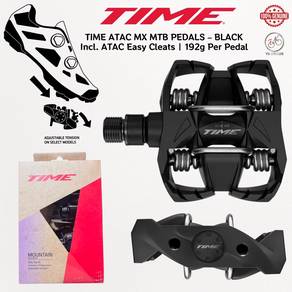 TIME PEDAL MTB MX BLACK (incl. ATAC Easy cleats)