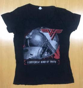 Bay Island Van Halen V-neck Tee Used
