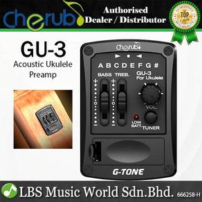 Cherub GU-3 2 Band EQ Built-in Ukulele