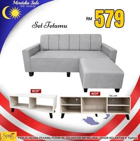 Sofa kabinet tv meja kopi