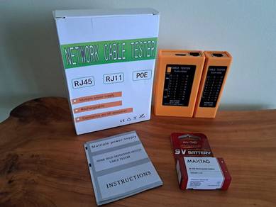Network Cable Tester + Battery